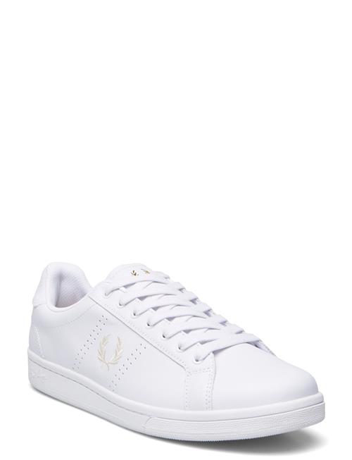 Se Fred Perry B721 Lthr / Towelling Fred Perry White ved Booztlet