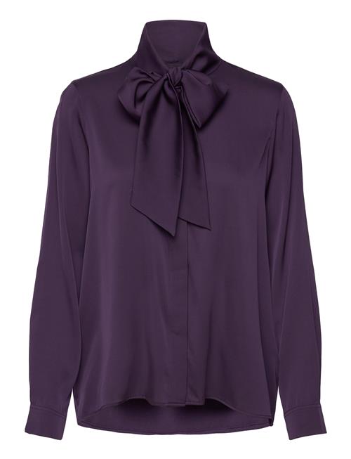 Miki Silk Blouse Ahlvar Gallery Purple