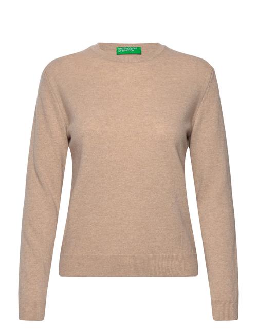 Crewneck Jersey United Colors Of Benetton Beige