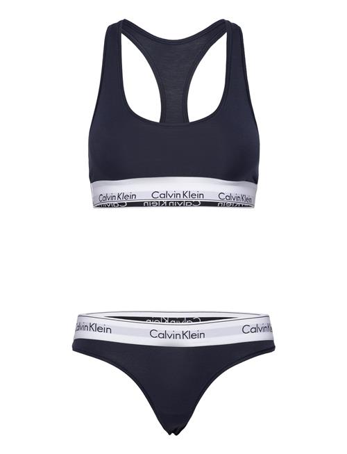 Calvin Klein Unlined Bra Set Calvin Klein Navy