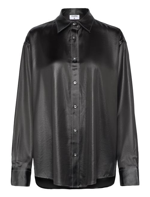 Filippa K Glossy Shirt Filippa K Grey