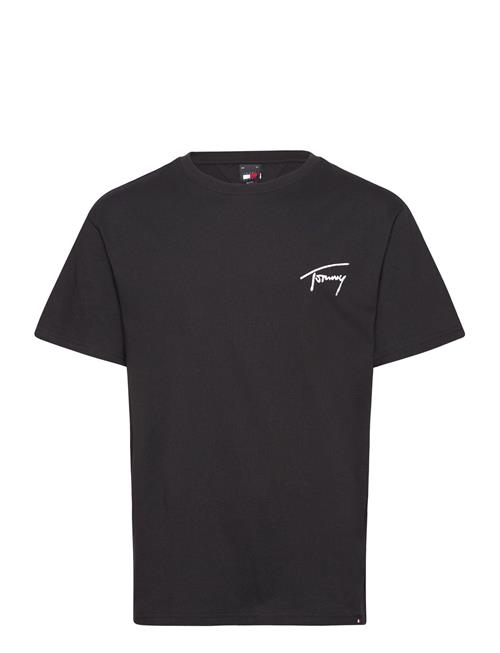 Tjm Reg Signature Tee Ext Tommy Jeans Black