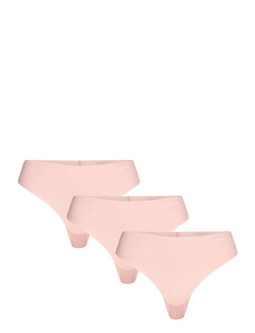 Calvin Klein Thong 3Pk Calvin Klein Pink