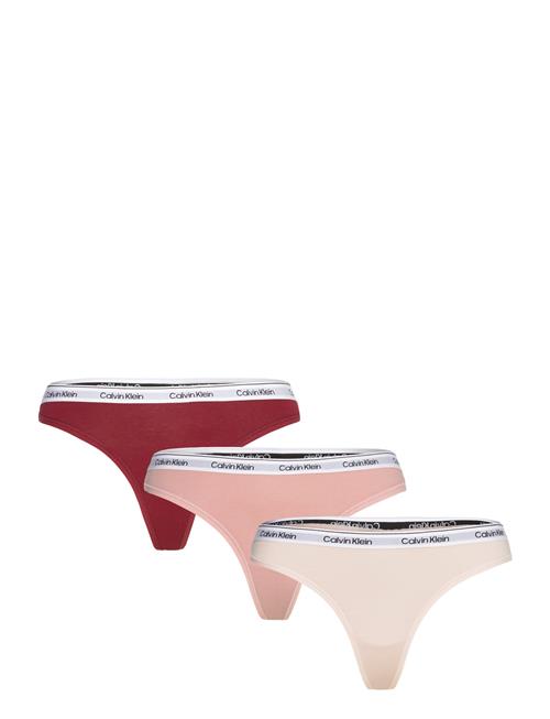 Calvin Klein 3 Pack Thong Calvin Klein Pink