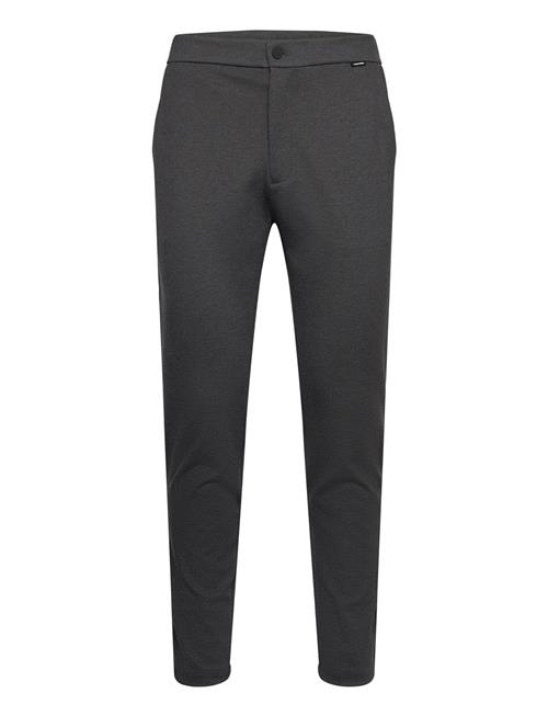 Se Calvin Klein Comfort Knit Tapered Pant Calvin Klein Grey ved Booztlet