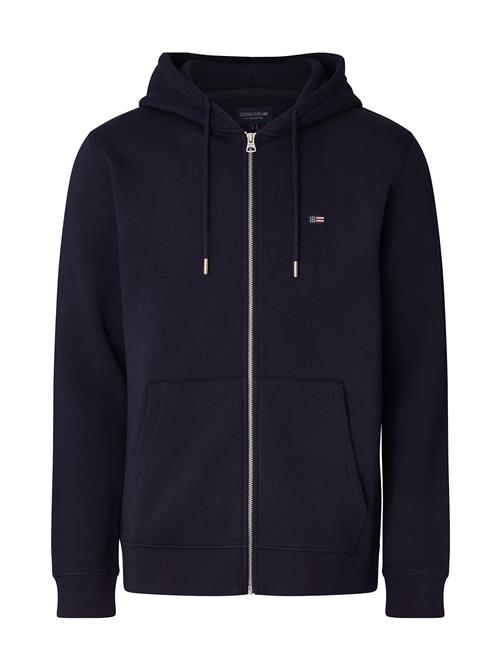 Se Lexington Clothing Sebastian Organic Cotton Hoodie Lexington Clothing Navy ved Booztlet