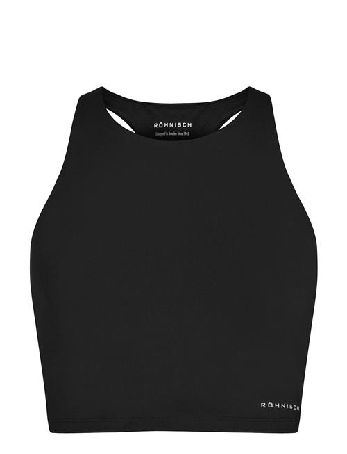 Flattering Cropped Racerback Röhnisch Black