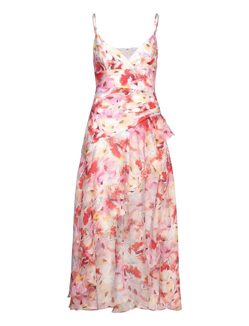 Bardot Sorella Printed Midi Dress Bardot Pink