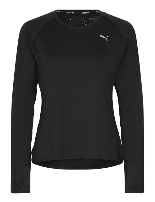 PUMA Run Cloudspun Ls Tee W PUMA Black