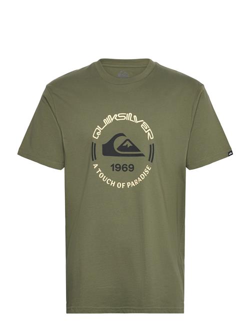 Quiksilver Circle Logo Ss Quiksilver Green