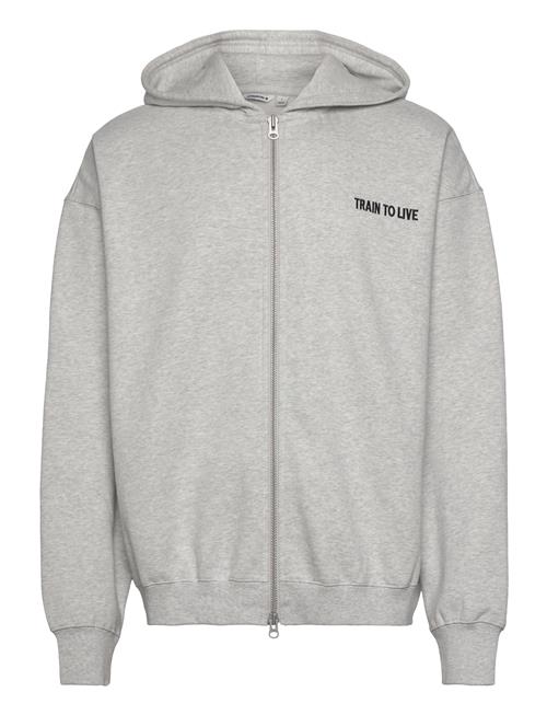 Björn Borg Borg Over D Zip Hoodie Björn Borg Grey