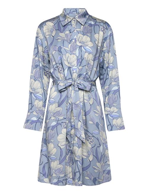 GANT Rel Magnolia Print Shirt Dress GANT Blue