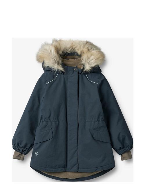 Se Jacket Mathilde Tech Wheat Navy ved Booztlet