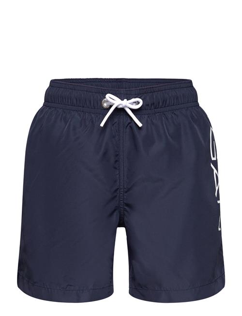 GANT Logo Lightweight Swim Shorts GANT Navy