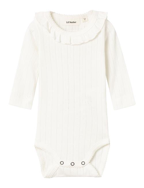 Nbfrachel Nis Ls Slim Body Lil Noos Lil'Atelier White