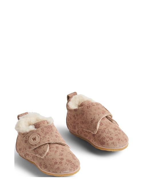 Wheat Indoor Shoe Taj Wheat Pink