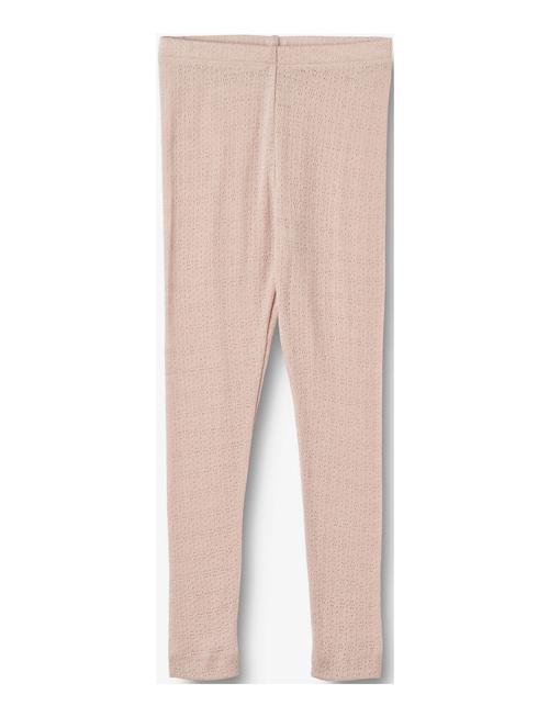 Wheat Wool Silk Leggings Agi Wheat Pink