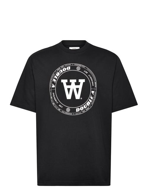 Asa Tirewall T-Shirt Gots DOUBLE A BY W.W. Black