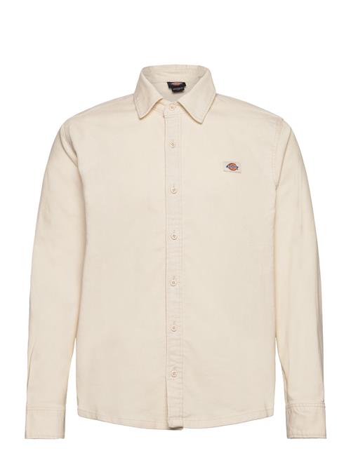 Chase City Shirt Ls Dickies Cream