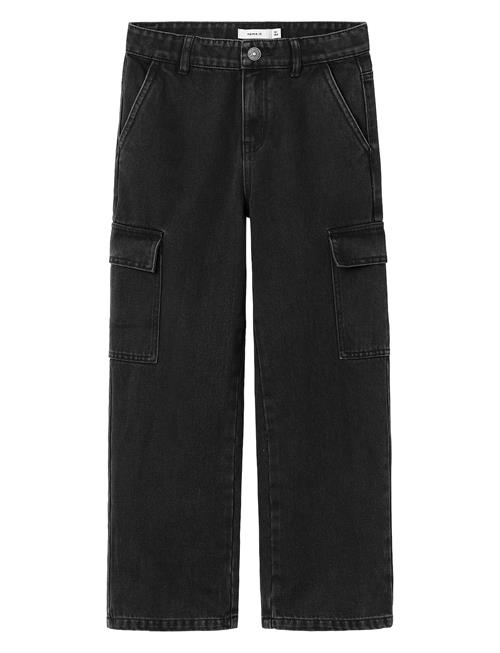 name it Nkfrose Hw Wide Cargo Jeans 6190-Bs Noos Name It Black