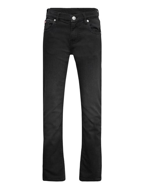 Se Mads Nørgaard Washed Black / Black Jagino Pants Mads Nørgaard Black ved Booztlet