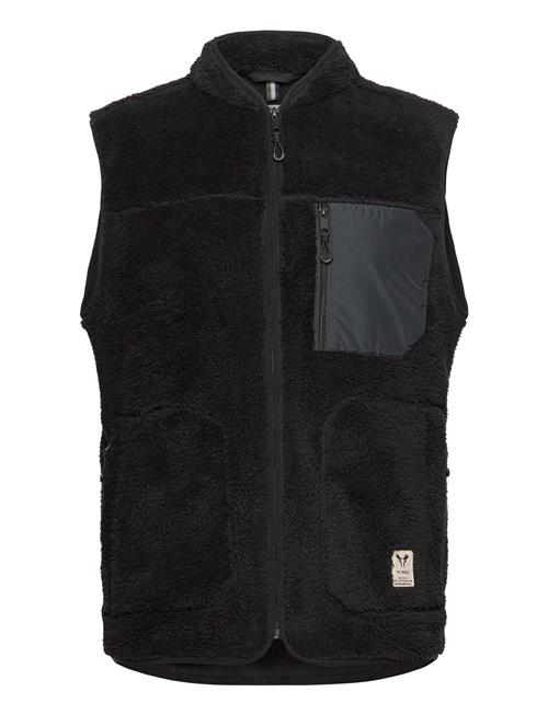 Fat Moose Wood Fleece Vest Fat Moose Black