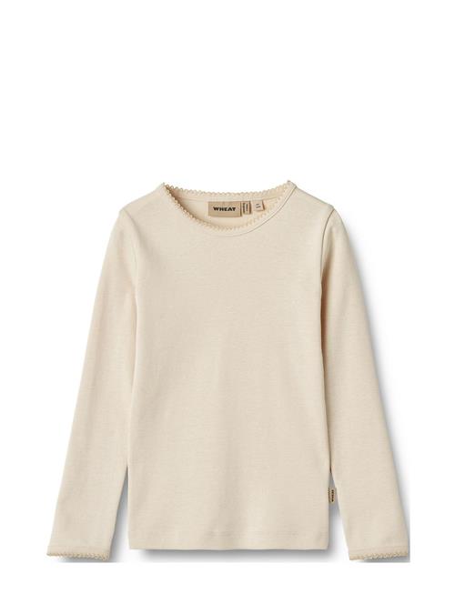 Se Wheat T-Shirt L/S Belis Wheat Cream ved Booztlet