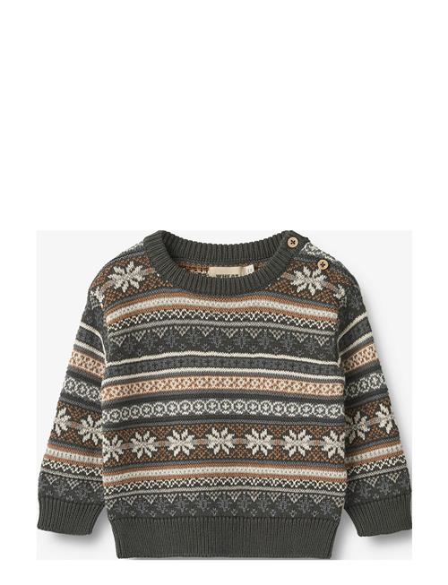 Knit Pullover Knud Wheat Brown