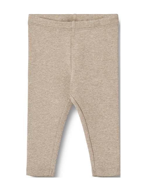 Wheat Rib Leggings Maddy Wheat Beige