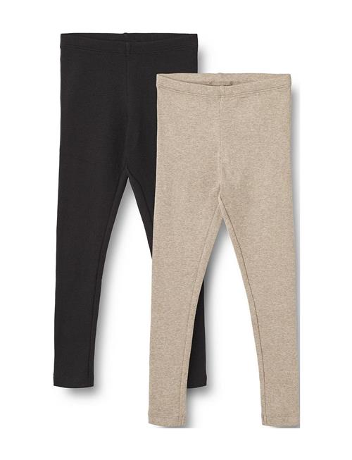 Wheat 2 Rib Leggings Maddy Wheat Black