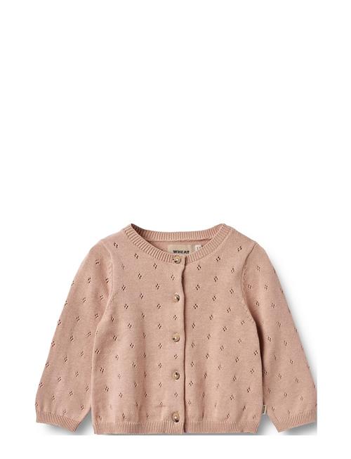 Wheat Knit Cardigan Maia Wheat Pink