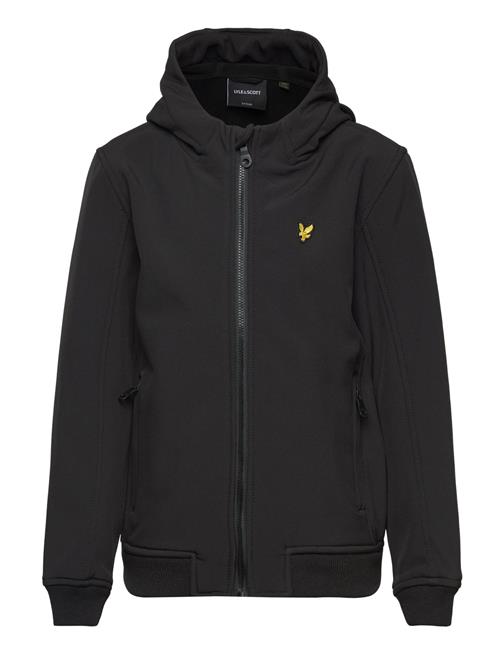 Lyle & Scott Softshell Hooded Jacket Lyle & Scott Black