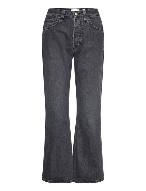 Se House Of Dagmar Kick Flare Denim House Of Dagmar Grey ved Booztlet