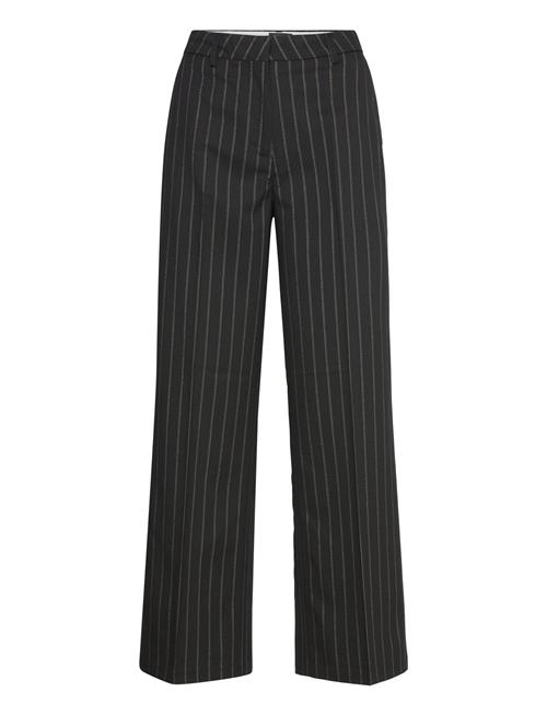 Edie Lurex Stripe Wide Leg Pant Scotch & Soda Black