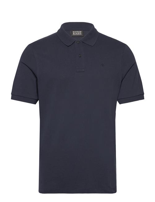 Core Logo Pique Polo Scotch & Soda Navy