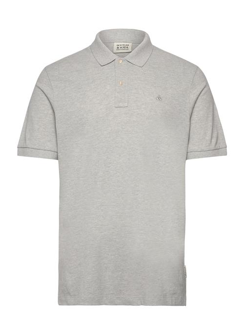 Core Logo Pique Polo Scotch & Soda Grey