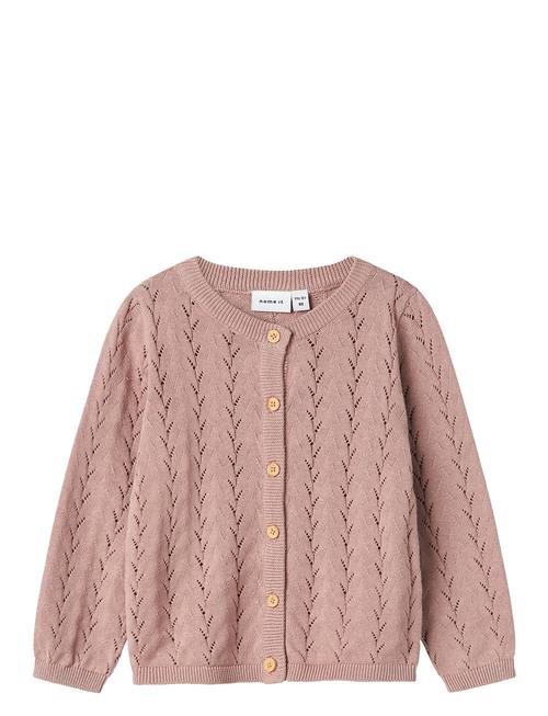 name it Nmfbanni Ls Knit Card Noos Name It Pink