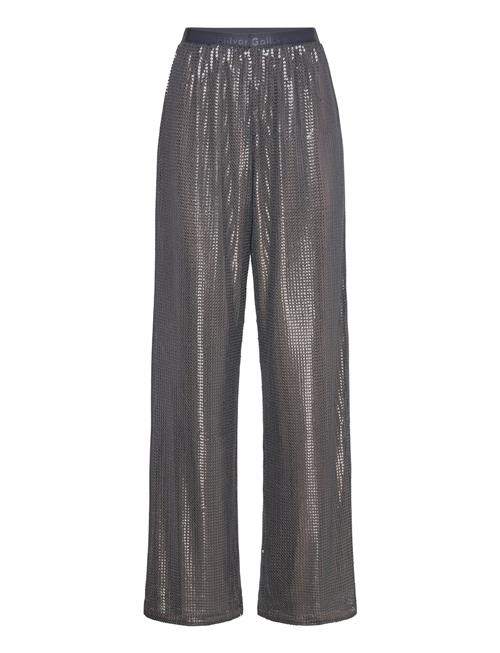 Se Ahlvar Gallery Ayla Sequin Trousers Ahlvar Gallery Grey ved Booztlet