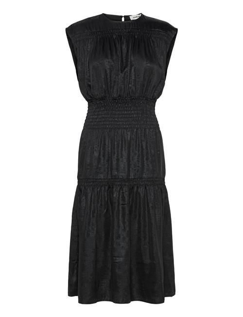 Slelvie Layna Dress Soaked In Luxury Black