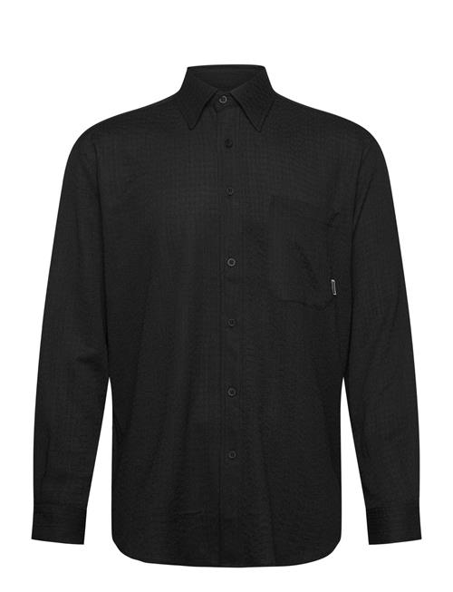 Wbyuzo Struck Shirt Woodbird Black