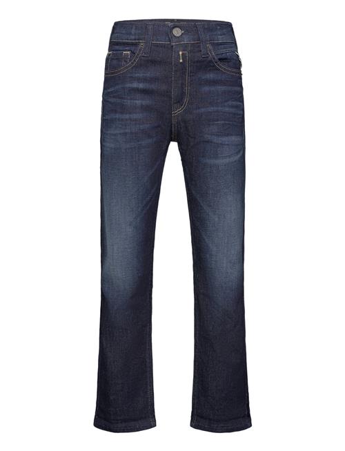 Thad Trousers Boyfriend Replay Blue