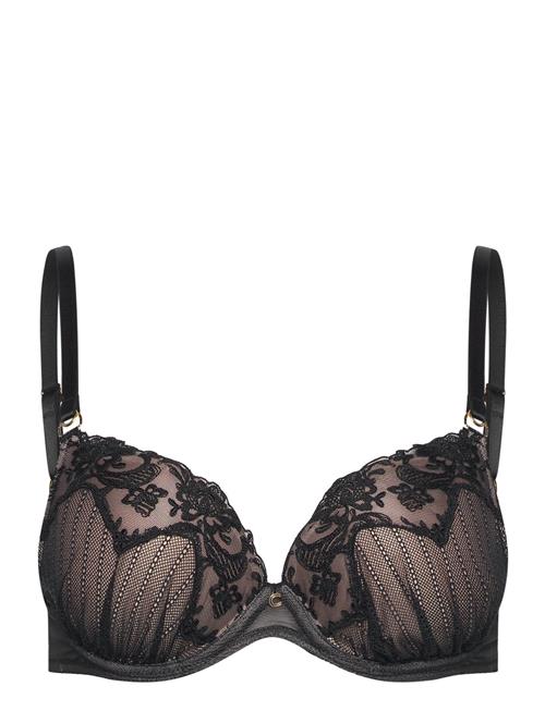 CHANTELLE Cabaret Sauvage T-Shirt Push Up Bra CHANTELLE Black