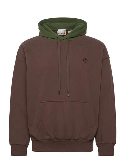 Se Timberland Heavy Boucle Hoodie Chocolate Brown Timberland Brown ved Booztlet