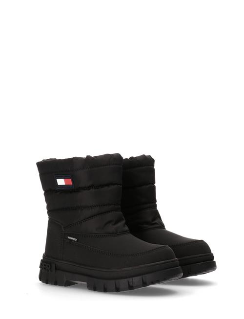 Se Tommy Hilfiger Tommy Hilfiger Kids Chunky Winter Boots Tommy Hilfiger Black ved Booztlet