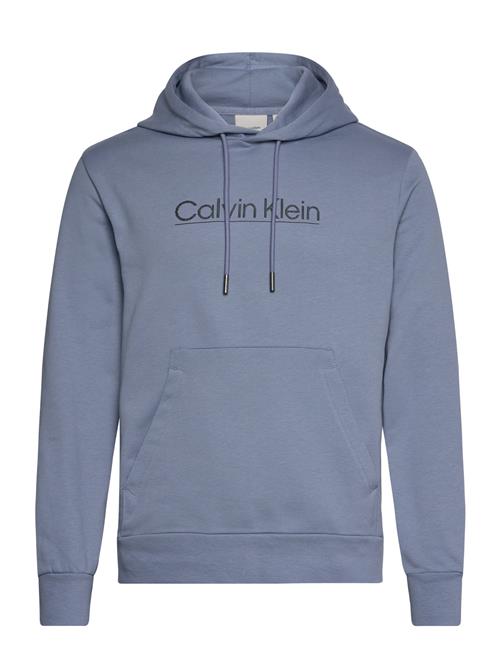 Calvin Klein Raised Line Logo Hoodie Calvin Klein Blue