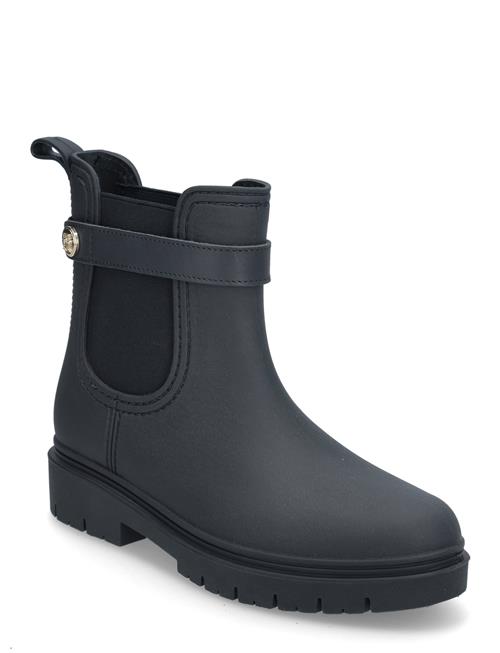 Tommy Hilfiger Th Stud Rubberised Rainboot Tommy Hilfiger Navy