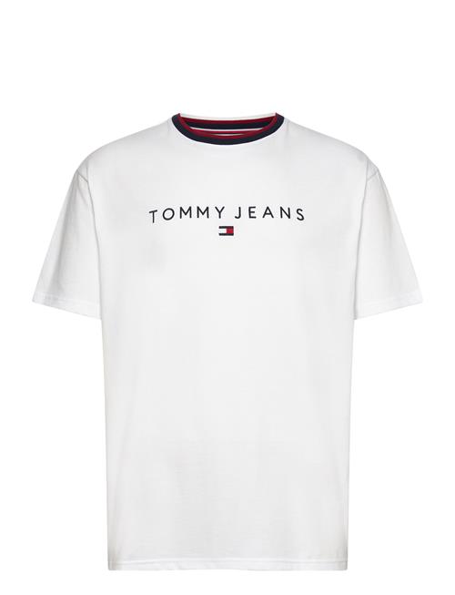 Tommy Jeans Tjm Reg Linear Ringer Tee Tommy Jeans White