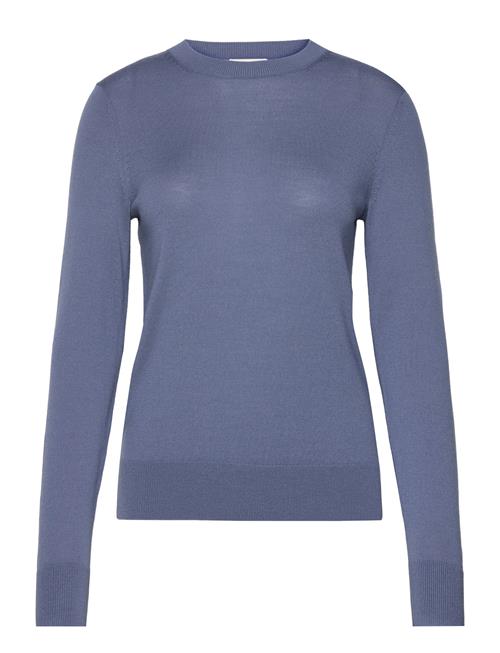 Merino Wool C-Neck Sweater Calvin Klein Blue