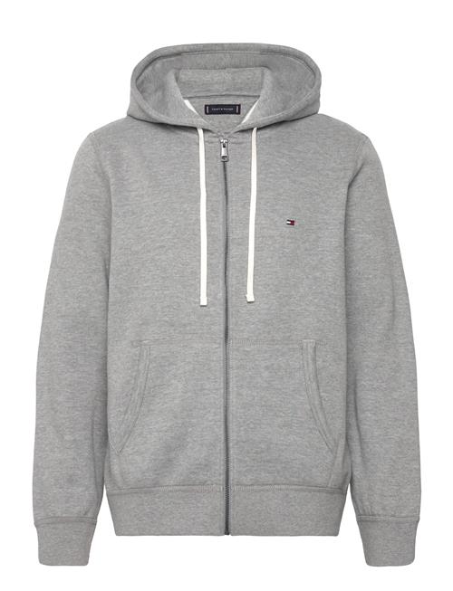 Se Tommy Hilfiger Essential Fleece Zip Through Tommy Hilfiger Grey ved Booztlet