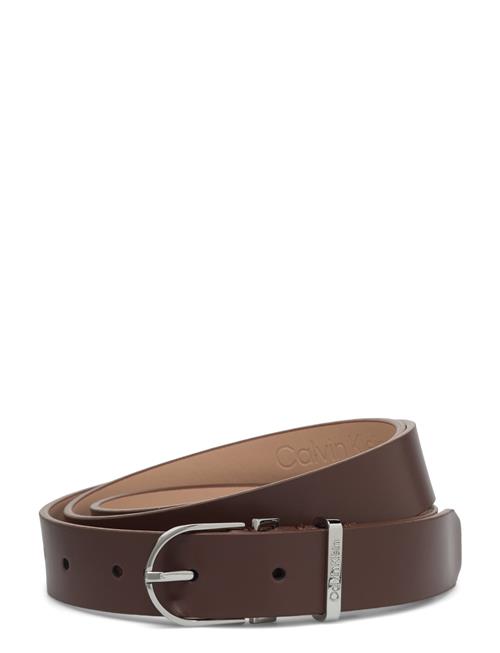 Calvin Klein Must Metal Rnd Buckle 2.5 Calvin Klein Brown